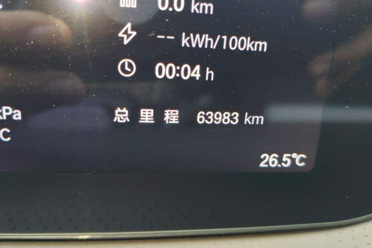 Used Hyptec GT 2023 710 Rear-Drive Pro Supercharge Edition Odometer Close Up