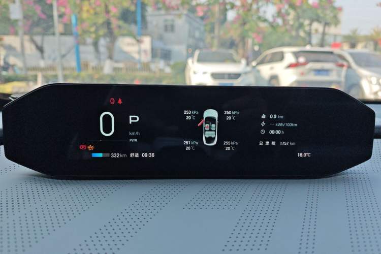 Used Hyptec GT 2023 710 Rear-Drive Supercharge Max Edition Instrument Cluster