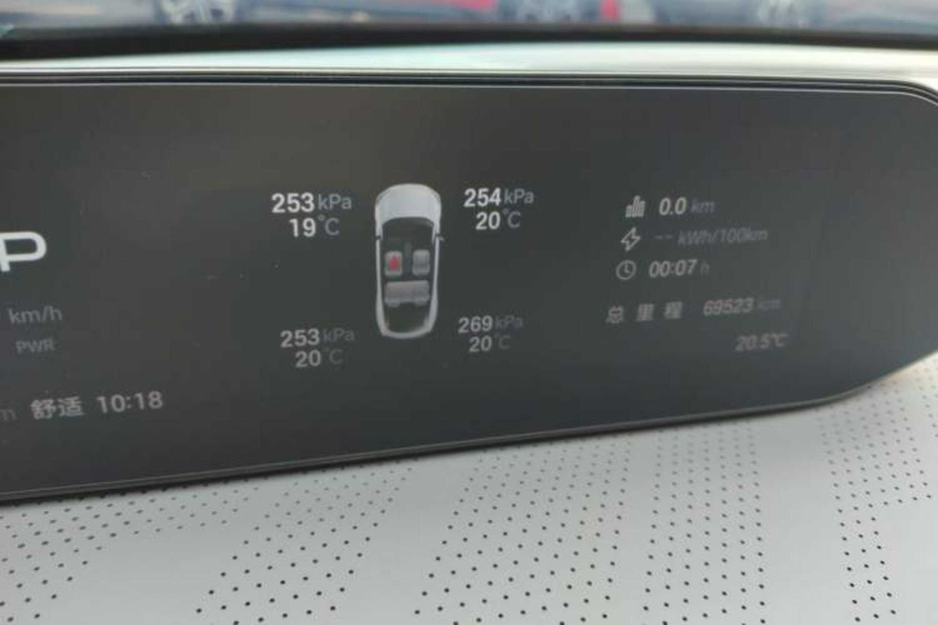 Used Hyptec GT 2023 710 Rear-Drive Ultra-Charging Version Instrument Cluster