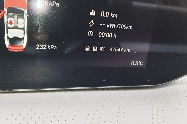 Used Hyptec GT 2023 710 Rear-Drive Supercharge Max Edition Odometer Close Up