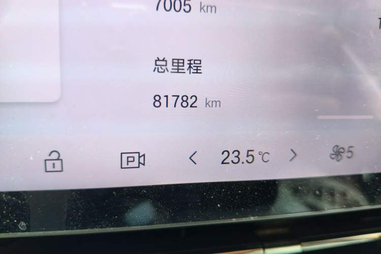 Used Hyptec GT 2023 710 Rear-Drive Ultra-Charging Version Odometer Close Up