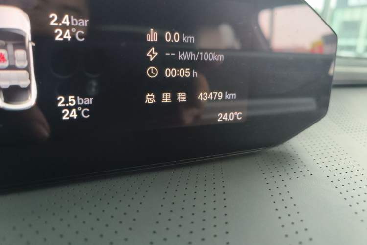Used Hyptec GT 2023 560 Rear-Drive Seven-Wing Edition Odometer Close Up
