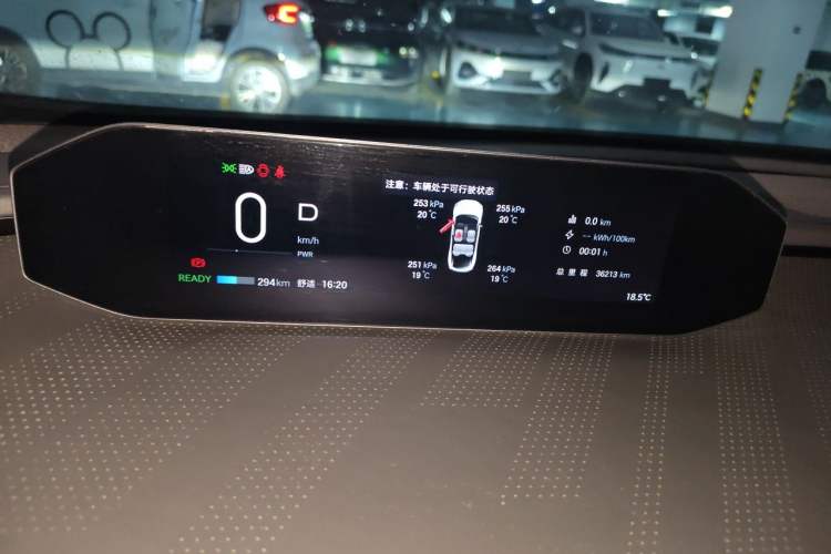 Used Hyptec GT 2024 Global Model 710 Ultra-High-Voltage LiDAR Edition Instrument Cluster