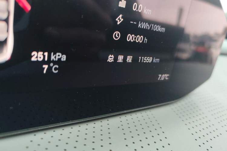 Used Hyptec GT 2024 Global Model 710 Ultra-High-Voltage LiDAR Edition Odometer Close Up