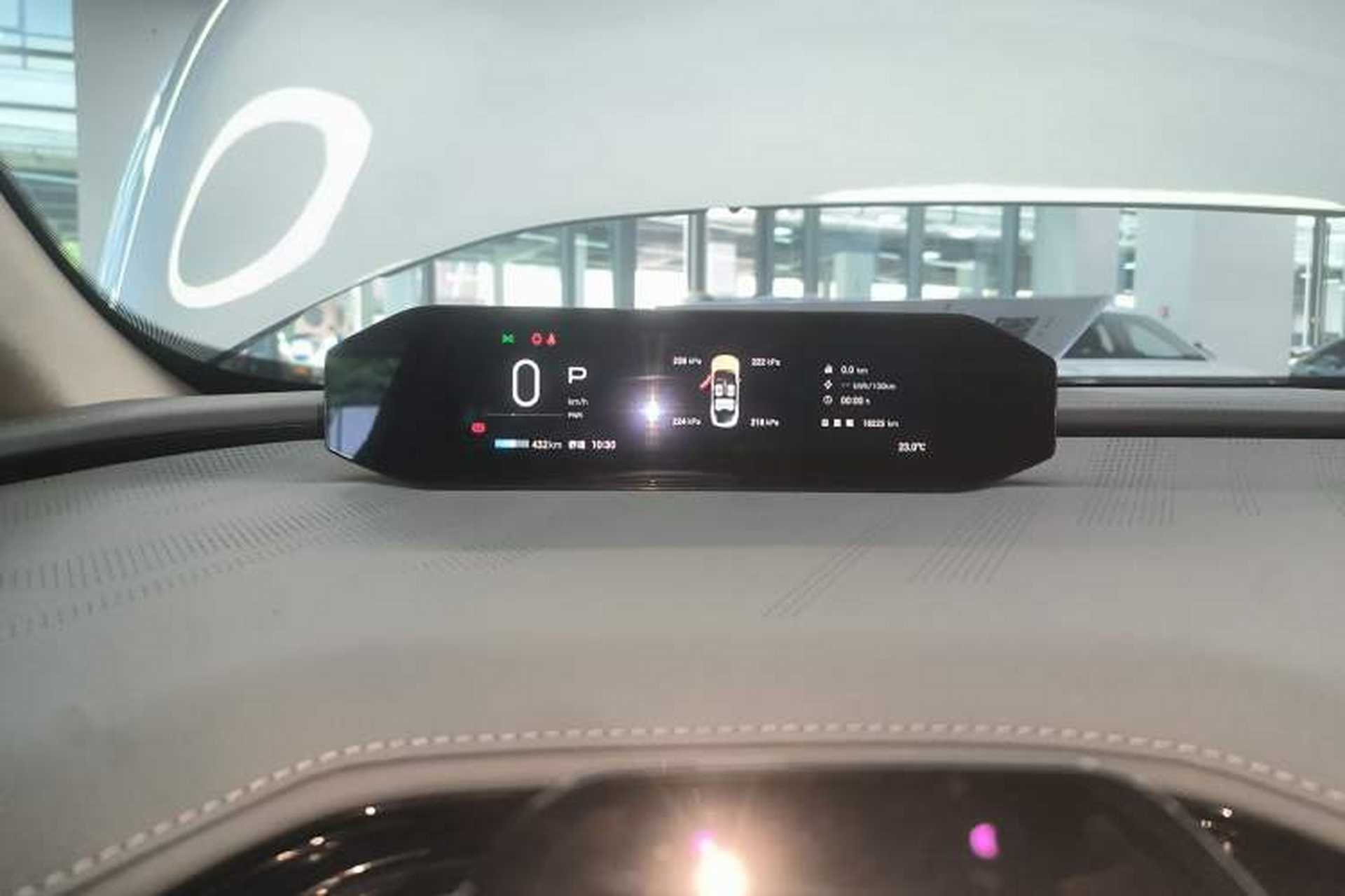 Used Hyptec GT 2024 Global Model 710 Ultra-High-Voltage LiDAR Edition Instrument Cluster