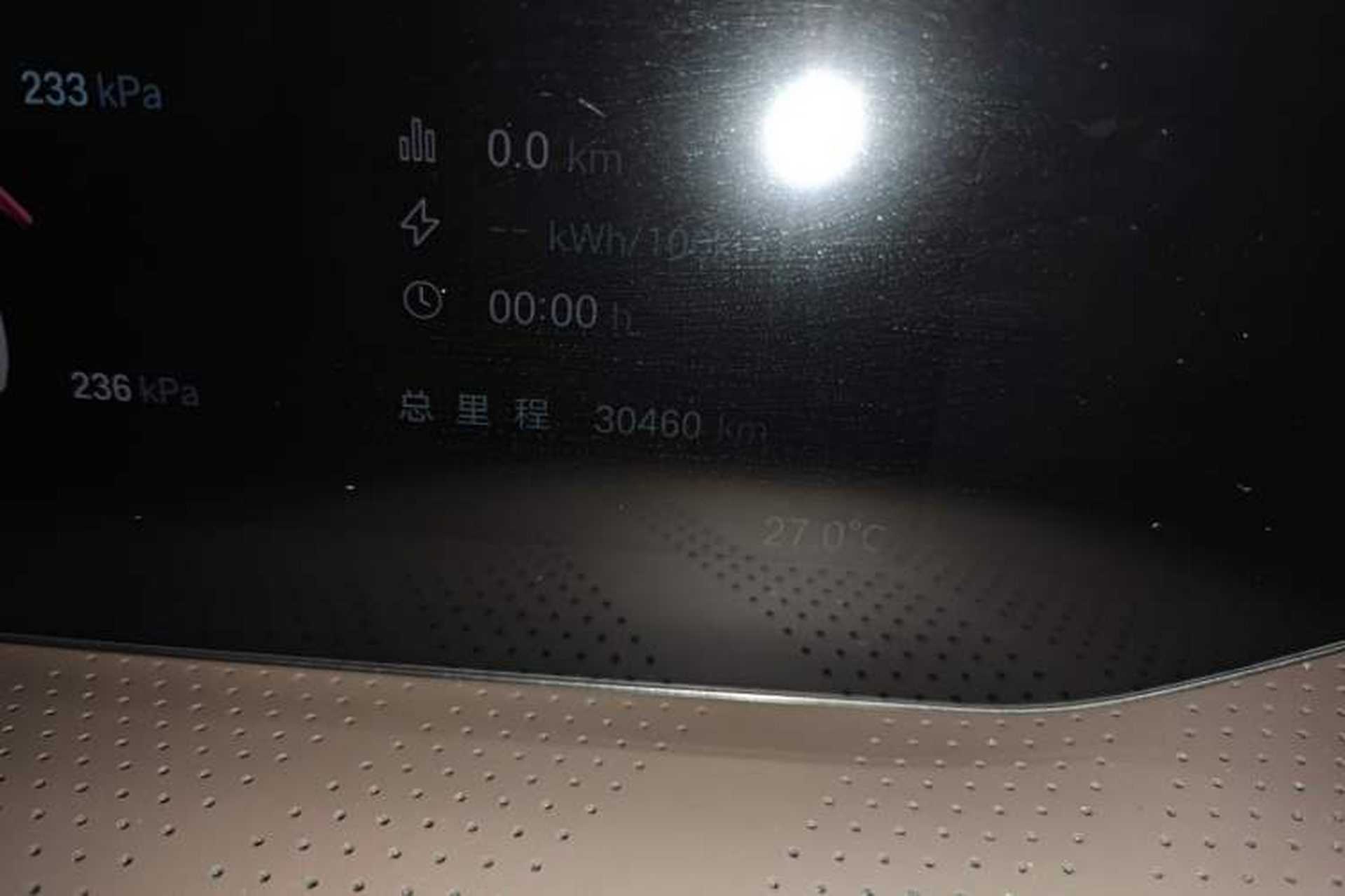 Used Hyptec GT 2024 Global Model 710 Ultra-High-Voltage LiDAR Edition Odometer Close Up