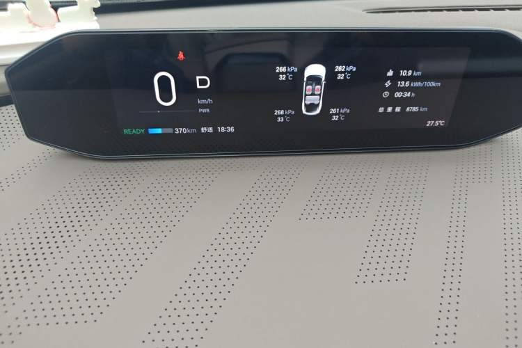 Used Hyptec GT 2024 Global Model 710 Ultra-High-Voltage LiDAR Edition Instrument Cluster