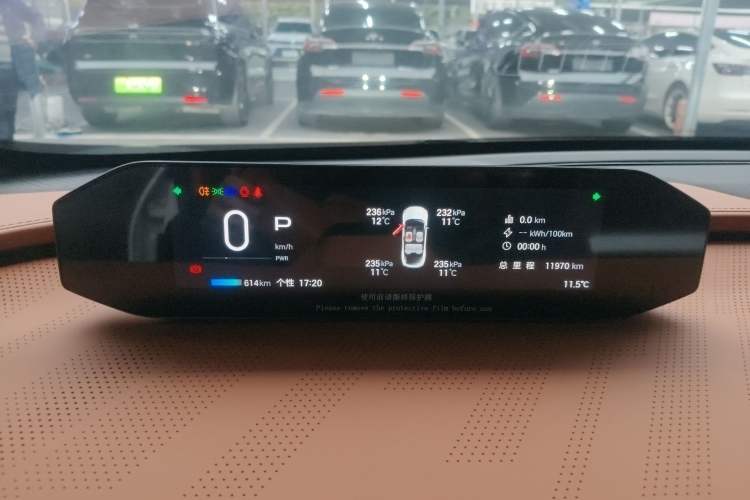 Used Hyptec GT 2024 Global Model 710 Ultra-High-Voltage LiDAR Edition Instrument Cluster