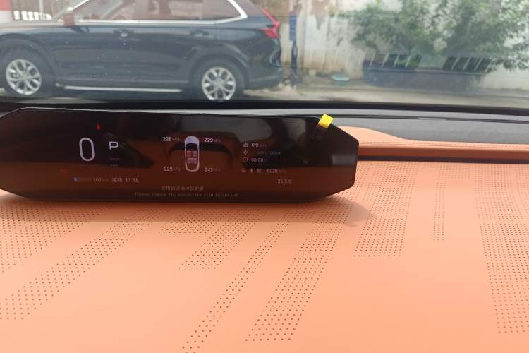 Used Hyptec GT 2024 Global Model 710 Ultra-High-Voltage LiDAR Edition Odometer Close Up