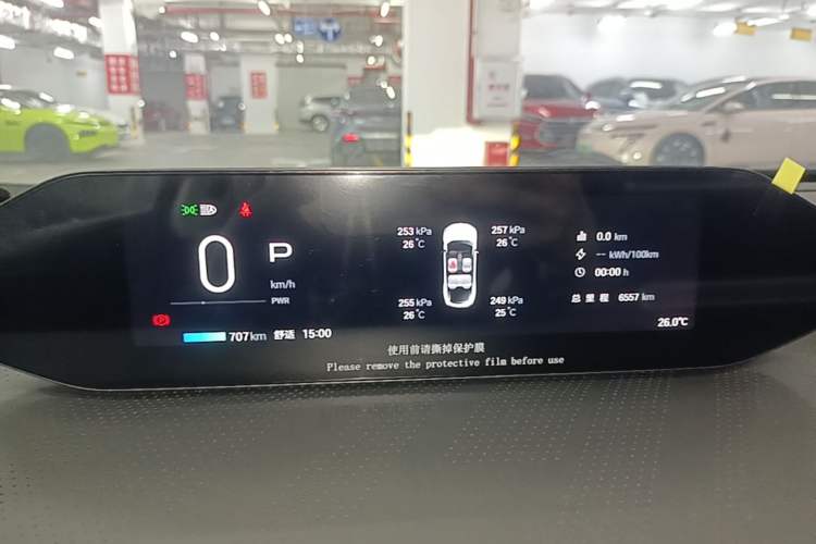 Used Hyptec GT 2025 710 Max Edition Instrument Cluster