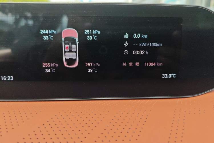 Used Hyptec GT 2025 710 Max Edition Odometer Close Up