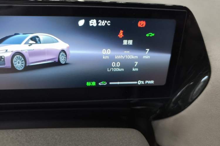 Used Hyptec Haval A800 2026 Model Smart Prestige Edition Odometer Close Up