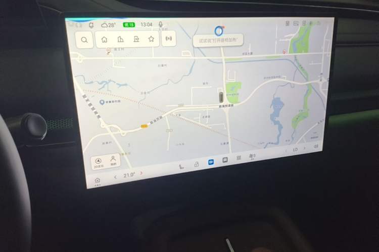 Used Hyptec HL 2025 700 Ultra Six-Seater All-Wheel-Drive LiDAR Version Audio And AC Panel