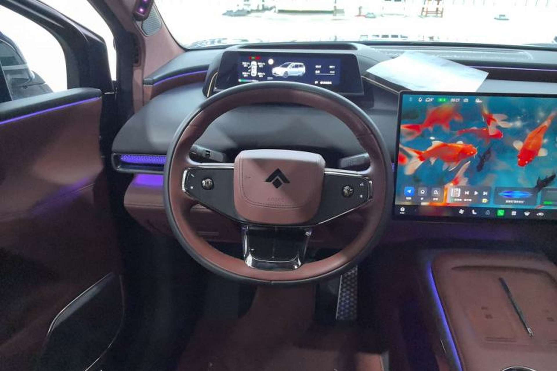 Used Hyptec HL 2025 700 Ultra Six-Seater All-Wheel-Drive LiDAR Version Steering Wheel