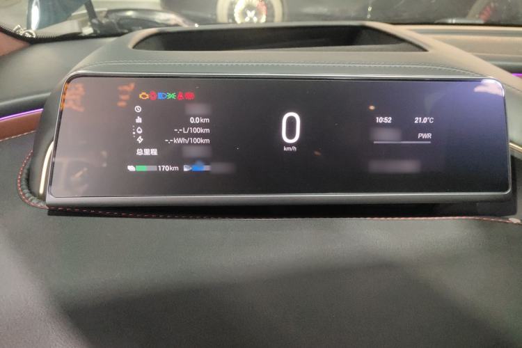 Used Hyptec HL 2025 Model 350 Pro Six-Seater LiDAR Edition Instrument Cluster