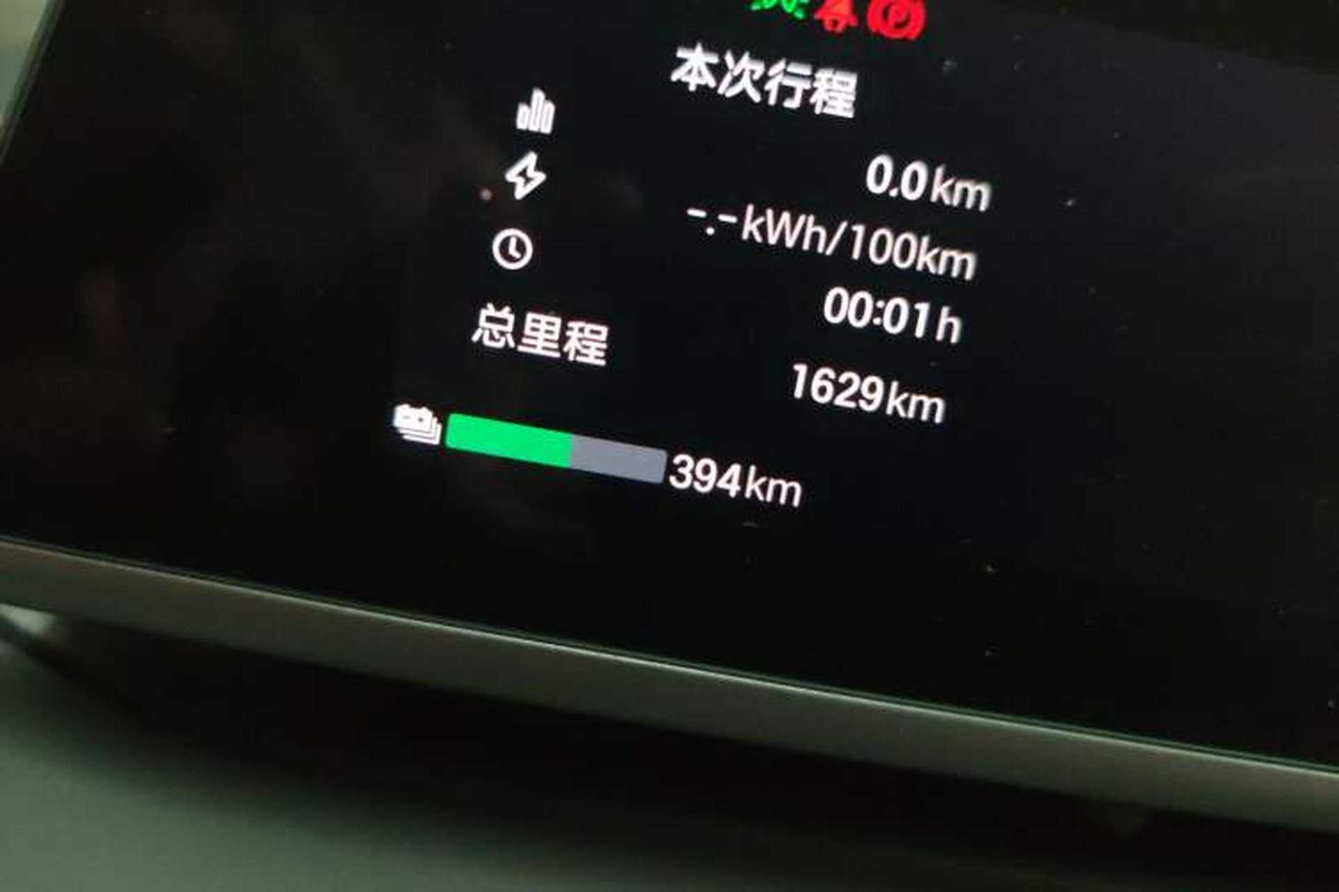 Used Hyptec HL 2025 700 Ultra Six-Seater All-Wheel-Drive LiDAR Version Odometer Close Up