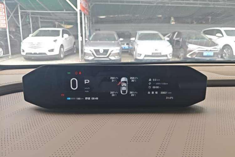 Used Hyptec HT 2023 670 Rear-Drive Ultra-High Voltage Version Instrument Cluster