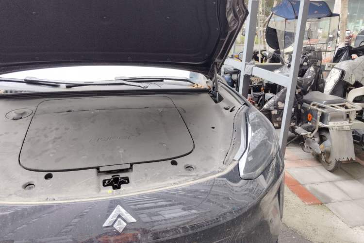 Used Hyptec HT 2023 670 Rear-Drive Ultra-High-Voltage NDA Version Engine Bay Left