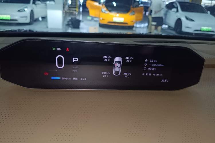 Used Hyptec HT 2023 670鸥翼 Ultra-High Voltage NDA Version Instrument Cluster
