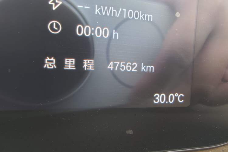 Used Hyptec HT 2024 670 Advanced Intelligent Driving Version Odometer Close Up