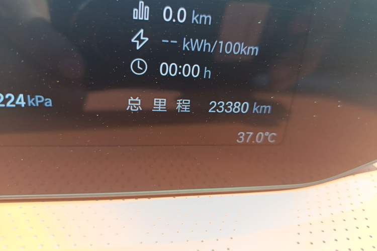 Used Hyptec HT 2024 825鸥翼 LiDAR Edition Odometer Close Up