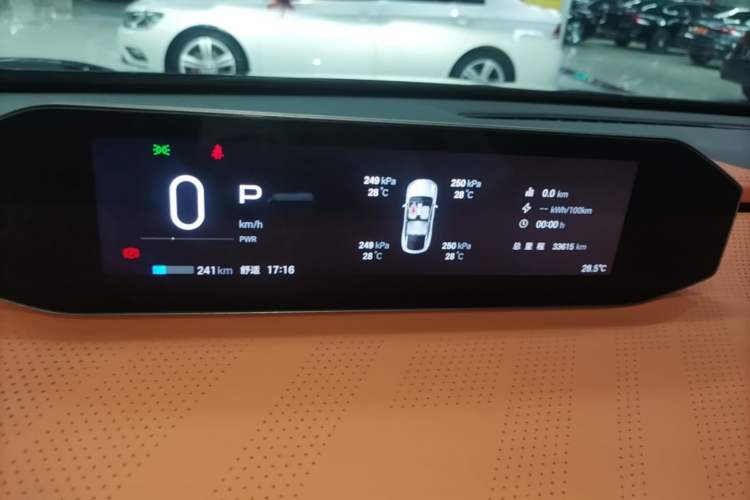 Used Hyptec HT 2024 825鸥翼 LiDAR Edition Instrument Cluster