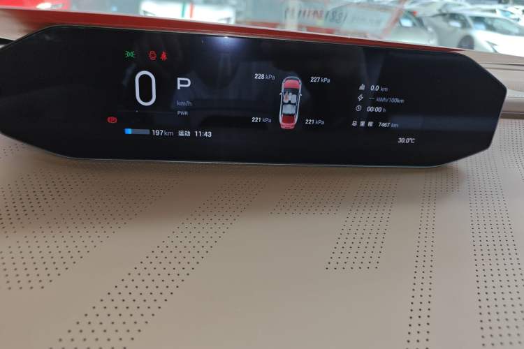 Used Hyptec HT 2024 825 Ultra-High Voltage LiDAR Edition Instrument Cluster