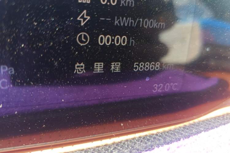 Used Hyptec HT 2024 825鸥翼 LiDAR Edition Odometer Close Up