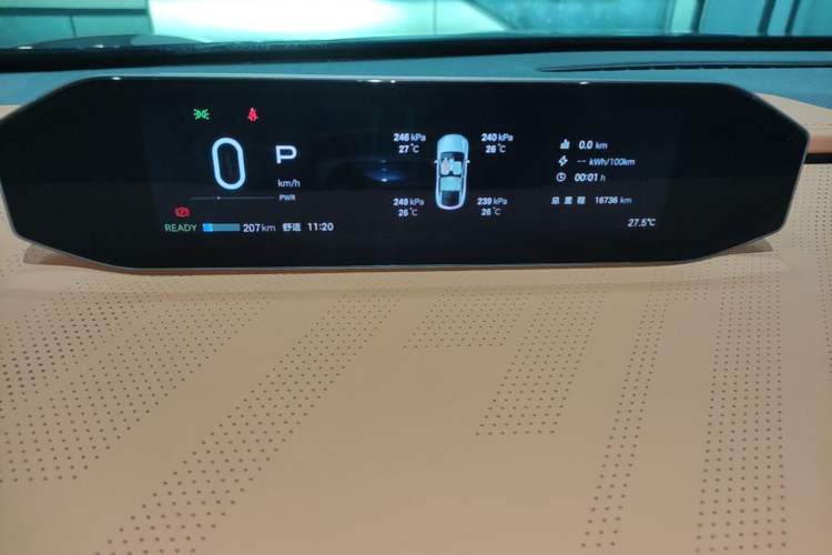 Used Hyptec HT 2025 825 Max Instrument Cluster