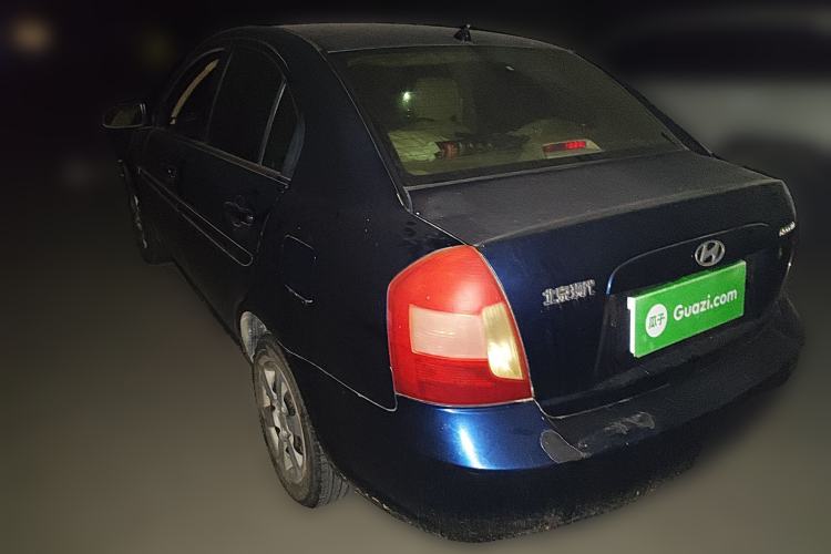 Used Hyundai Accent 2006 1.4 Manual Standard Edition Rear Left 45 Deg