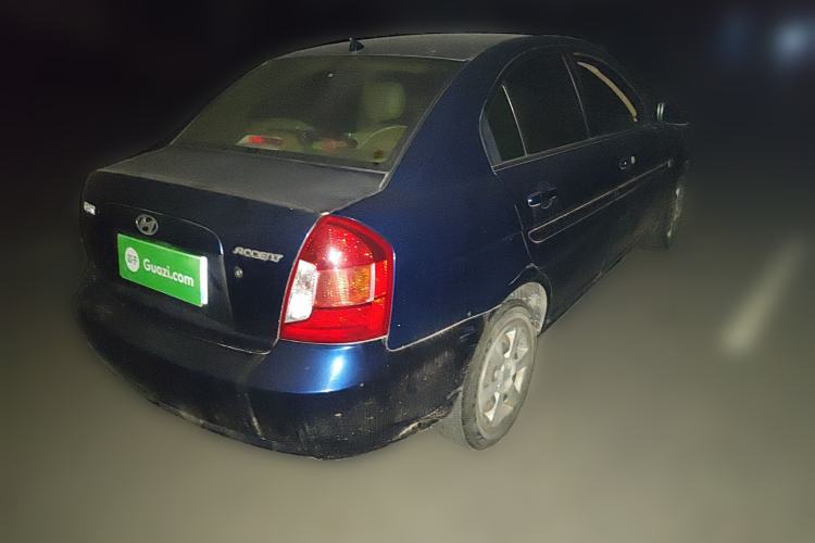 Used Hyundai Accent 2006 1.4 Manual Standard Edition Rear Right 45 Deg