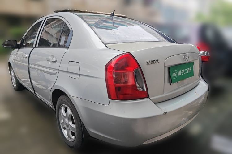 Used Hyundai Accent 2006 1.4 Automatic Comfort Model Rear Left 45 Deg