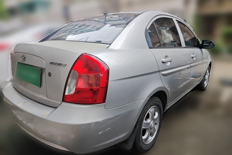 Used Hyundai Accent 2006 1.4 Automatic Comfort Model Rear Right 45 Deg