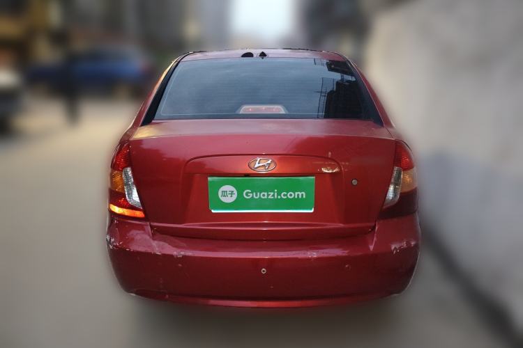 Used Hyundai Accent 2008 1.4 Manual Comfort Edition Rear