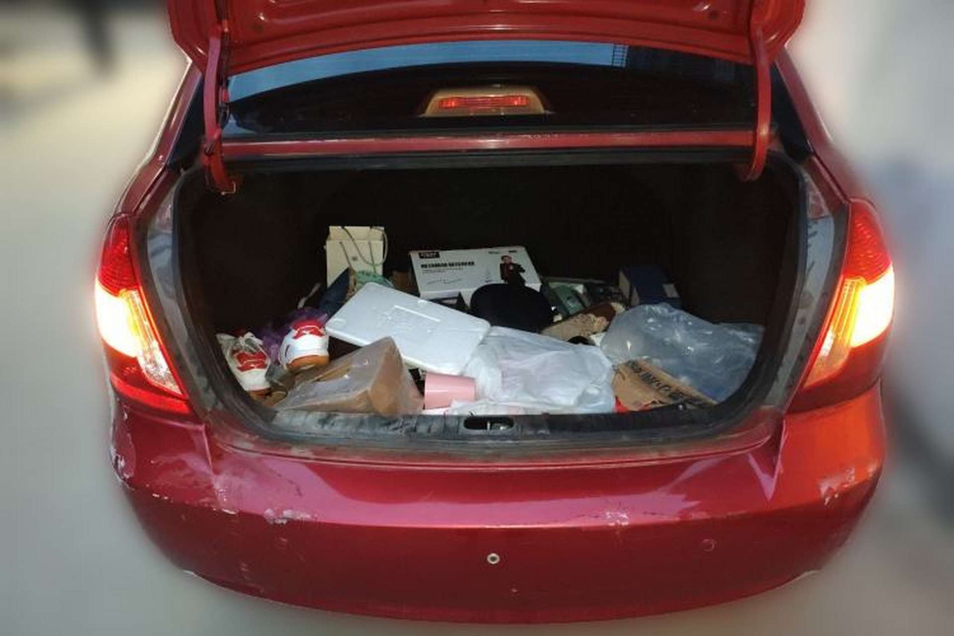 Used Hyundai Accent 2008 1.4 Manual Comfort Edition Trunk