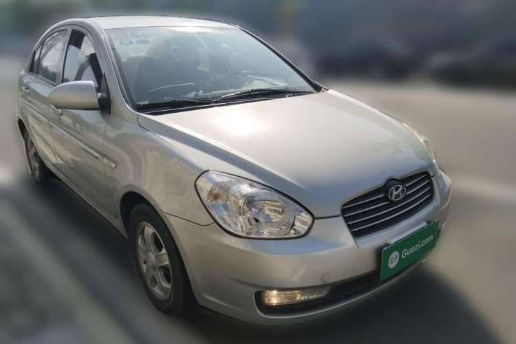 Used Hyundai Accent 2008 1.4 Automatic Comfort Edition Front Right 45 Deg