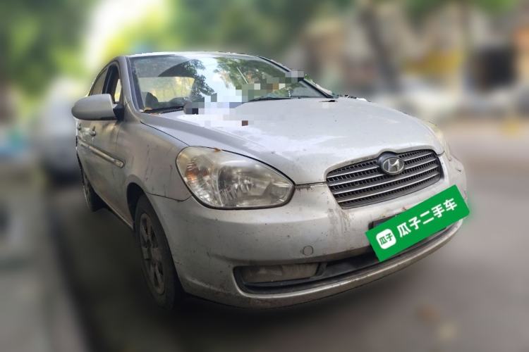 Used Hyundai Accent 2008 1.4 Manual Comfort Edition Front Right 45 Deg