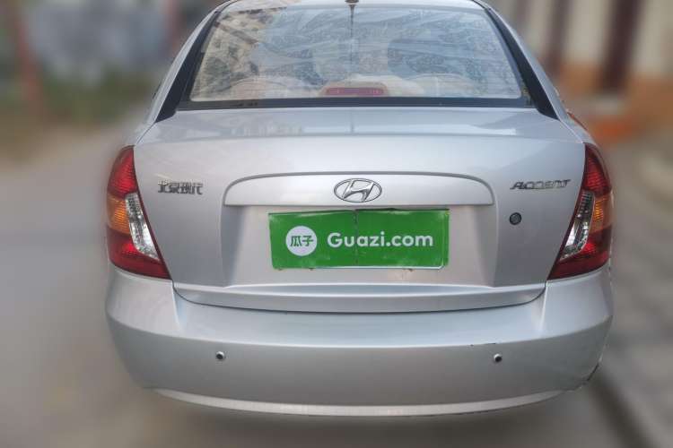 Used Hyundai Accent 2008 1.4 Manual Comfort Edition Rear