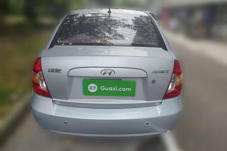 Used Hyundai Accent 2008 1.4 Manual Comfort Edition Rear