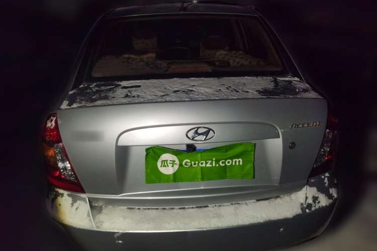 Used Hyundai Accent 2008 1.4 Manual Comfort Edition Rear