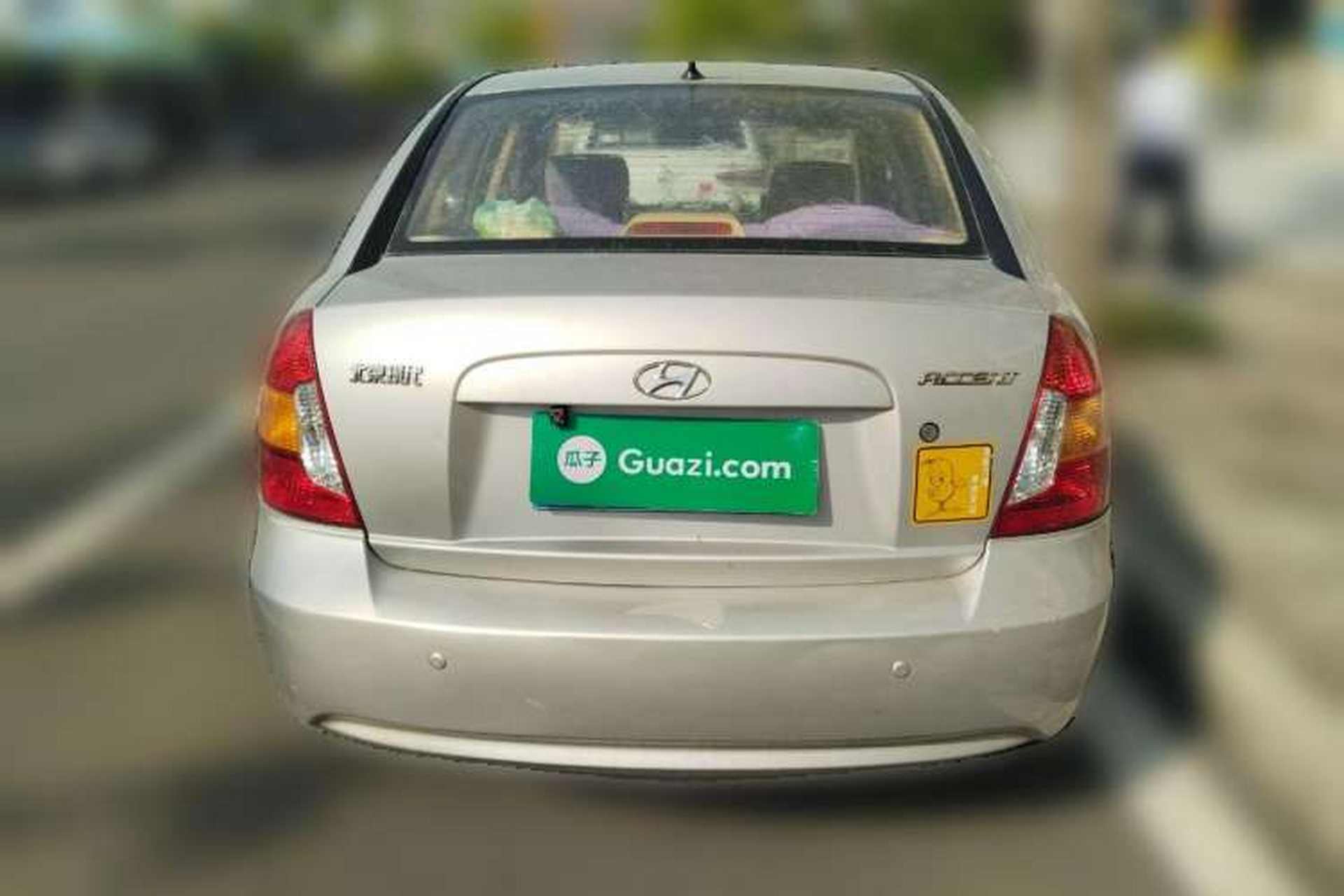Used Hyundai Accent 2008 1.4 Automatic Comfort Edition Rear