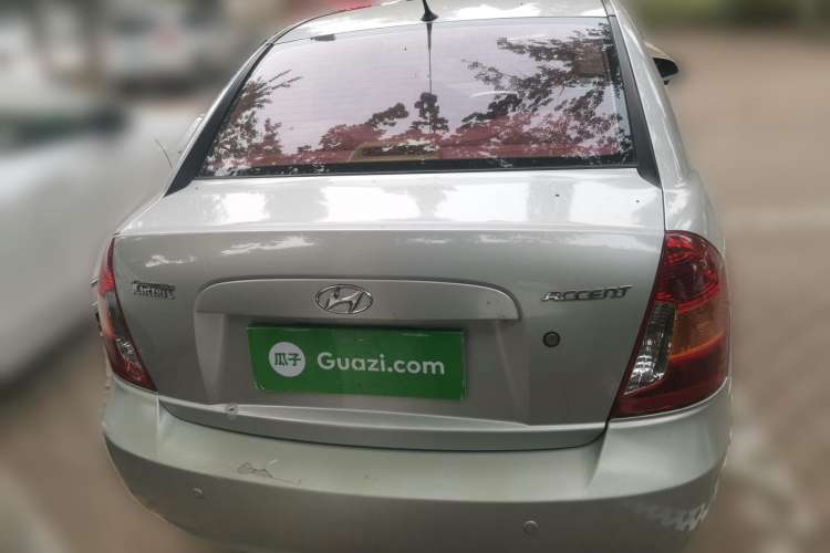 Used Hyundai Accent 2008 1.4 Manual Comfort Edition Rear