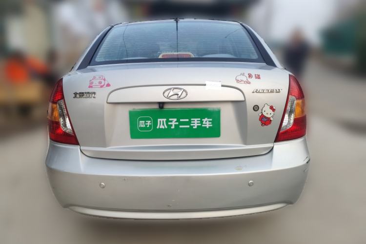 Used Hyundai Accent 2008 1.4 Manual Comfort Edition Rear