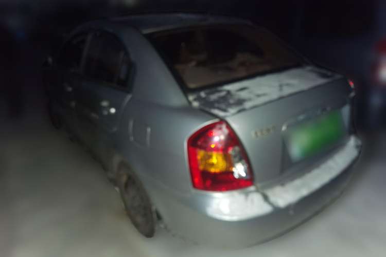 Used Hyundai Accent 2008 1.4 Manual Comfort Edition Rear Left 45 Deg