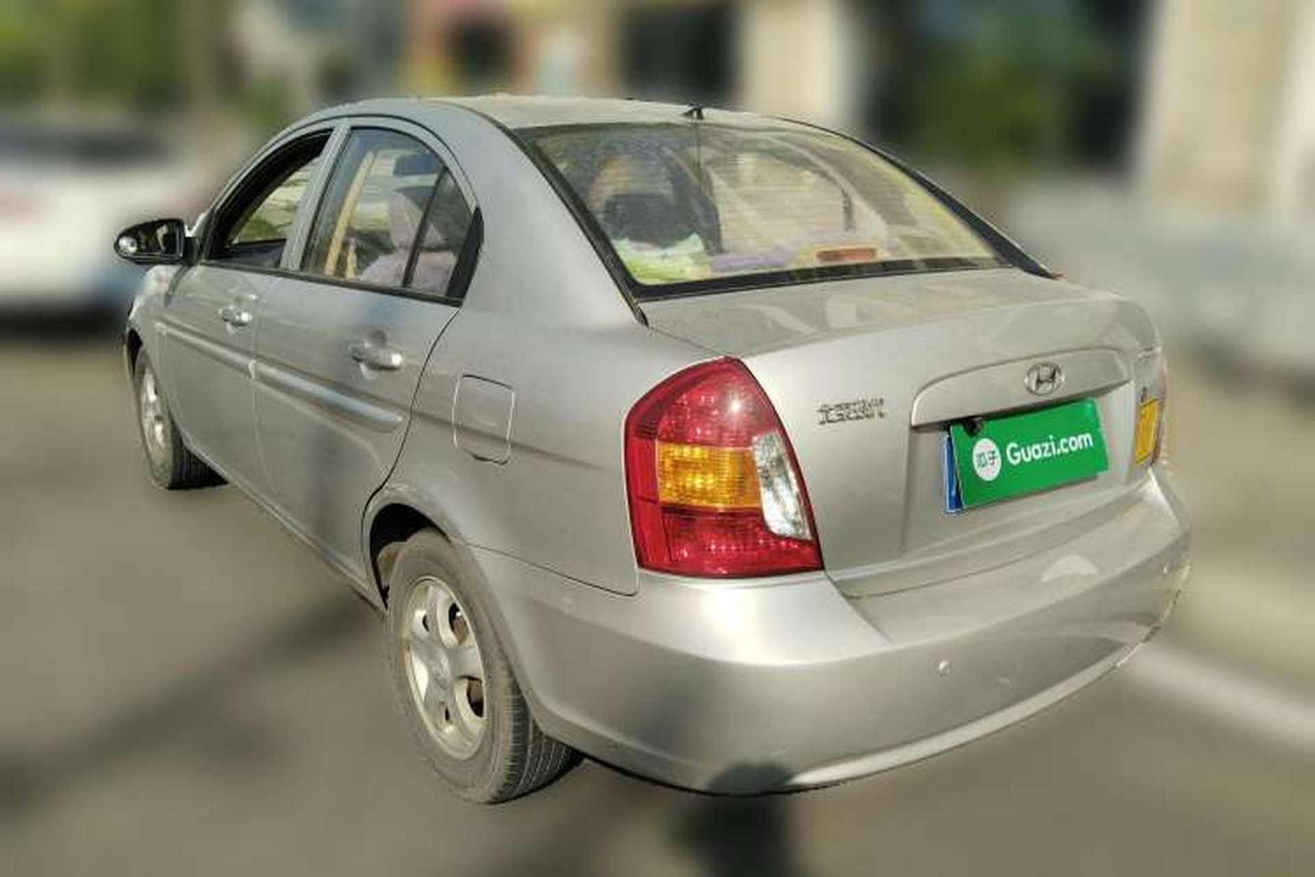 Used Hyundai Accent 2008 1.4 Automatic Comfort Edition Rear Left 45 Deg
