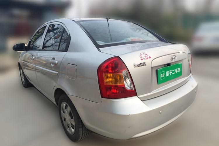 Used Hyundai Accent 2008 1.4 Manual Comfort Edition Rear Left 45 Deg
