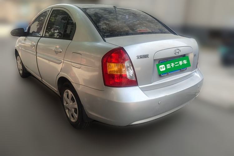 Used Hyundai Accent 2008 1.4 Manual Comfort Edition Rear Left 45 Deg