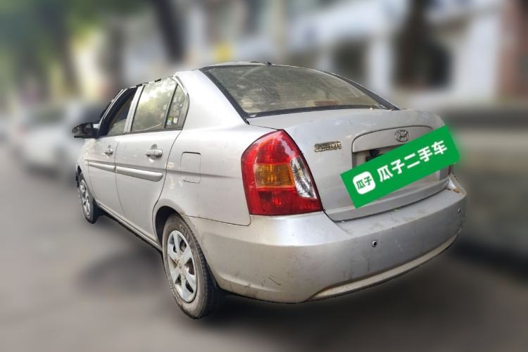 Used Hyundai Accent 2008 1.4 Manual Comfort Edition Rear Left 45 Deg