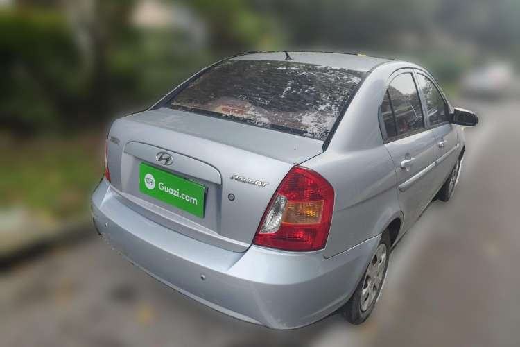 Used Hyundai Accent 2008 1.4 Manual Comfort Edition Rear Right 45 Deg