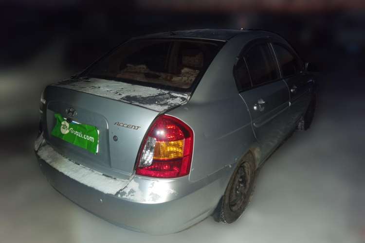 Used Hyundai Accent 2008 1.4 Manual Comfort Edition Rear Right 45 Deg